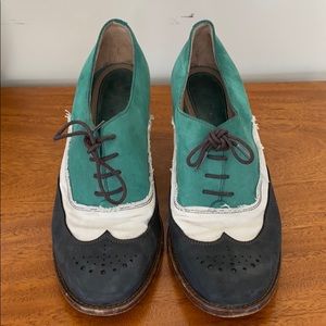 marni lace up oxfords